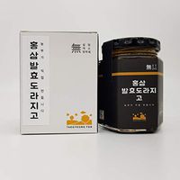 Korean Red Ginseng Fermented Balloon Flower Root Rich Extract 7.7oz Saponin [홍삼 발효 도라지고]