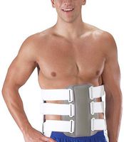 Bilt-Rite Mastex Health LSO-Rite 2 Body Jacket, Grey, Medium