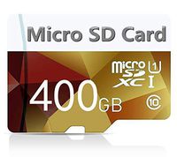 Gerenicca 400GB Micro SD SDXC Card High Speed Class 10 Memory SD Card with SD Adapter