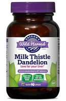 3 PACK: Organic Milk Thistle Dandelion 90 caps