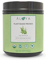 Alaya Naturals Organic Plant Based Protein Powder - Vegan Protein Powder with Pea Protein, Hemp Protein, Spirulina - Non-GMO, USDA Organic, Vanilla
