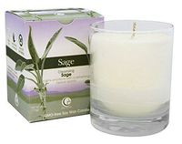 Way Out Wax, Candle Tumbler Glass Sage Clear Box