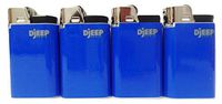 Djeep Lighter Assorted Colors (Blue, Lot of 4)