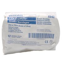 Kendall Gauze Roll Bandage Non Sterile 2'' 12/Pkg