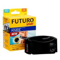 3M Health Care 09190EN Futuro Custom Dial Knee Strap, Adjustable, Black (Pack of 12)