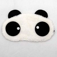 Lovely panda Face Sleep Masks panda Eye Mask Sleeping Blindfold Nap Cover Crossed Eyes Printed