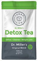 Lurra Life Dr. Miller's Detox Tea | Original Blend | for Detox, Natural Cleansing, and Weight Loss (1 Pack - 2 Tea Bags)