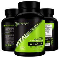 Bodycor VitalCleanse Herbal Detox + Probiotics (50 Capsules), All Natural Supplement for Healthy Weight Loss, Eliminate Excess Waste and Toxins, Boost Metabolism, Rejuvenate and Energize
