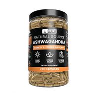 Ashwagandha Root, 730 Capsules, 6 Month Supply, No Magnesium or Rice Filler, High Potency, Gluten-Free, Made in The USA, Natural Source, Undiluted Ashwagandha with No Additives