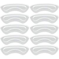 Heel Grips,Gel Heel Liners for Women Men, Heel Pads Cushion Inserts, Slippage Grips for Loose Shoes, Anti-Blister, Clear (One Pair)