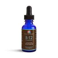 Thrive Now Health B-12 Complex Fast Absorption Liquid Drops - Natural Immune, Brain and Energy Boost - 2 Fl oz
