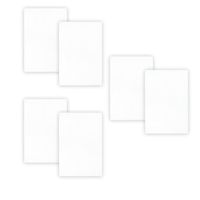 Theater Solutions 65WG Replacement 6.5 Inch in Wall Speaker Grills 3 Pair Pack