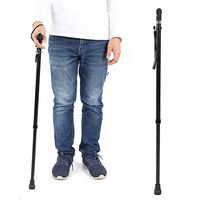 Walking Sticks with T Handle,10 Height Level Adjustment, Aluminum Lightweight Walking Aid Anti-Slip Canes, Comfortable Handle for Men Women Arthritis Seniors and Disabled, 67-90cm
