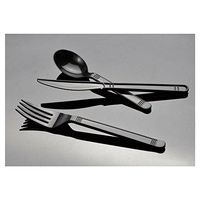 Direct Link Heavy Weight Cutlery Teaspoon Black, Polypropylene | 1000/Case