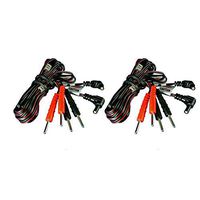 Global Premium 2 x Lead Wires for TENS and EMS Units – Standard Female Plug
