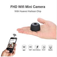 Semsor EyeCam Mini Spy Cloud Magnetic Camera, Easy Set Up, WiFi, P2P, 1080p Resolution, Motion Detection, 150 Degree Wide Angle. for Home, Baby's Room, Pets, Surveillance