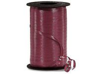 500YDS 3/16" Burgundy Maroon Crimped Poly Curling Ribbon BEND-1443