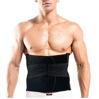 HugeStore Breathable Waist Trimmer Belt Waist Slimming Belt Lumbar Support Lower Back Belt Abdominal Weight Loss XL