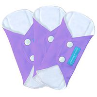 Charlie Banana Reusable Feminine Pads Liner Lavender, Lavender