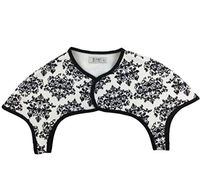 George Jimmy Unisex Prevent Arthritis Pain Thin Cotton Shoulder Warmers Clothing XXL Size(Black)