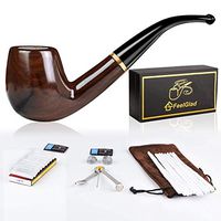 Wooden Tobacco Smoking Pipe, Pear Wood Pipe with Pipe Accessories