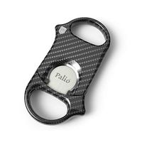 Palio Composite Cigar Cutter, Guillotine, Stainless Steel Blades, Up to 60 Ring Gauge, Carbon Fiber