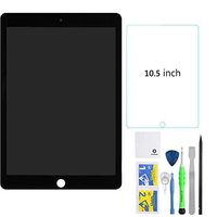 FixCracked Replacement LCD Screen and Glass Touch Digitizer + Screen Protector for ipad pro 10.5 with Professional Tool Kit（Black）