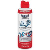 Magic Static Remover, Pack of 2 - No More Cling Static Spray, Eliminates Static Cling, Anti-Static Spray for Clothes, Furniture & Car - Static Free Spray, Controls Pet Hair (6 oz.)