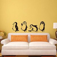 Fineday DIY Wall Sticker, DIY Removable Penguin Wall Stickers Home Decorative Decal Kids Nursery Baby Room, DIY Home Decoration