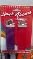 SCRIPTO VIEWS LIGHTER - 2 PACKS