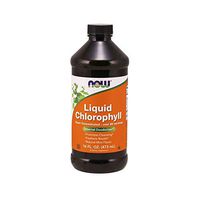 NOW Supplements, Liquid Chlorophyll, Super Concentrated, Internal Deodorizer*, Mint Flavor, 16-Ounce