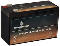 SLA Replacement Battery for 12V 9AH Battery- Battery For APC RBC GP1272 PS1270 ES7-12- AGM SLA Battery- Chrome Battery
