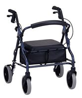 Walker 4 Wheel Zoom 20" Blue - Nova 4220BL