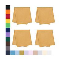 Eyeglass Cleaner Microfiber Cloth - Glasses Cleaner For All Gentle Surfaces, Touchscreens, Smartphones, Camera Lenses, LCD & HD Screens -Tan, 4 Pack- By OptiPlix