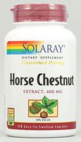 Horse Chestnut Extract 400mg Solaray 120 VCaps