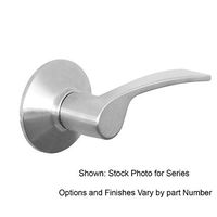 Schlage F170-CHP-RH F-Series Champagne Single Dummy Right Handed Door Lever, Polished Brass