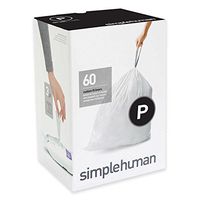 Simplehuman Code P 60-Count 13-16-Gallon Custom Fit Liners