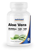 Nutricost Aloe Vera 100mg, 120 Capsules - Gluten Free, Non-GMO, Vegan Friendly