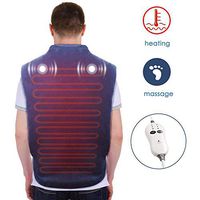 Copper Heating Pad for Back Neck Shoulder Relief Muscle Pain Electric with Automatic Shut-Off and 3 Temperature Levels Overheat Protection