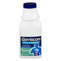 Gaviscon Liquid Regular Strength Cool Mint Flavor 12 oz (Pack of 6)