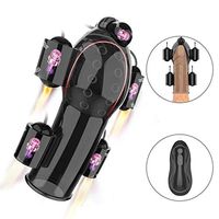 Aiwop-zdb USB Rechargeable PË-Nís Mássager Male Cup 12 Speeds Delay Lasting Trainer Men's Gláns Víbratór Sexr's Toys Comfortable