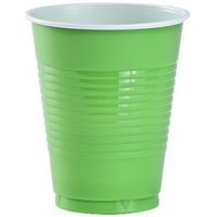 Party Dimensions 80562 16 Count Plastic Cup, 18-Ounce, Lime Green