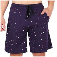 Haxikocty Men Fashion Underpants Ultra-Thin Ice Silk with Low Waist Briefs Underwear Casual Beach Pants Blue