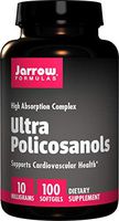 Jarrow Formulas Ultra Policosanols, Supports Cardiovascular Health*, 10 mg, 100 Softgels