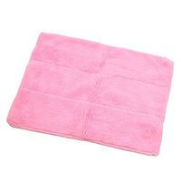 uxcell Microfiber Chenille Car Wash Cleaning Towel Buffing Cloth Polishing Tool Pink