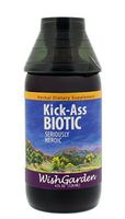 WishGarden Herbs - Kick-Ass Biotic, Organic Herbal Supplement That Supports The Body While Encouraging Natural Immune Response (4 Ounce Jigger)