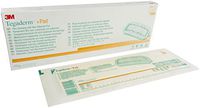 3M 3593 Tegaderm Plus Pad Film Dressing with Non-Adherent Pad - 3 1/2" X 13 3/4" - Box of 25