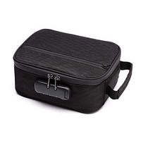 Upgraded Waterproof Smell Proof Bag Case, Stash Bag 8.3x6x3.5 Inch with Strong Combination Protect Your Herbs, Grinders, Medicine