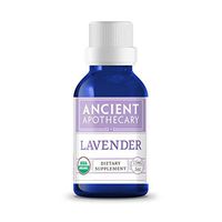 Lavender Organic Essential Oil from Ancient Apothecary, 15 mL - 100% Pure and Therapeutic Grade