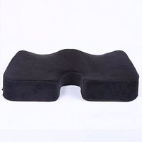 Orthopedic Gel Seating Cushion - Comfort U Type Ergonomics Memory Foam Coccyx Chair Cushion For Lower Back Portable Seat Pad For Office, Home, Car, Wheelchair 44.5X37.5X7